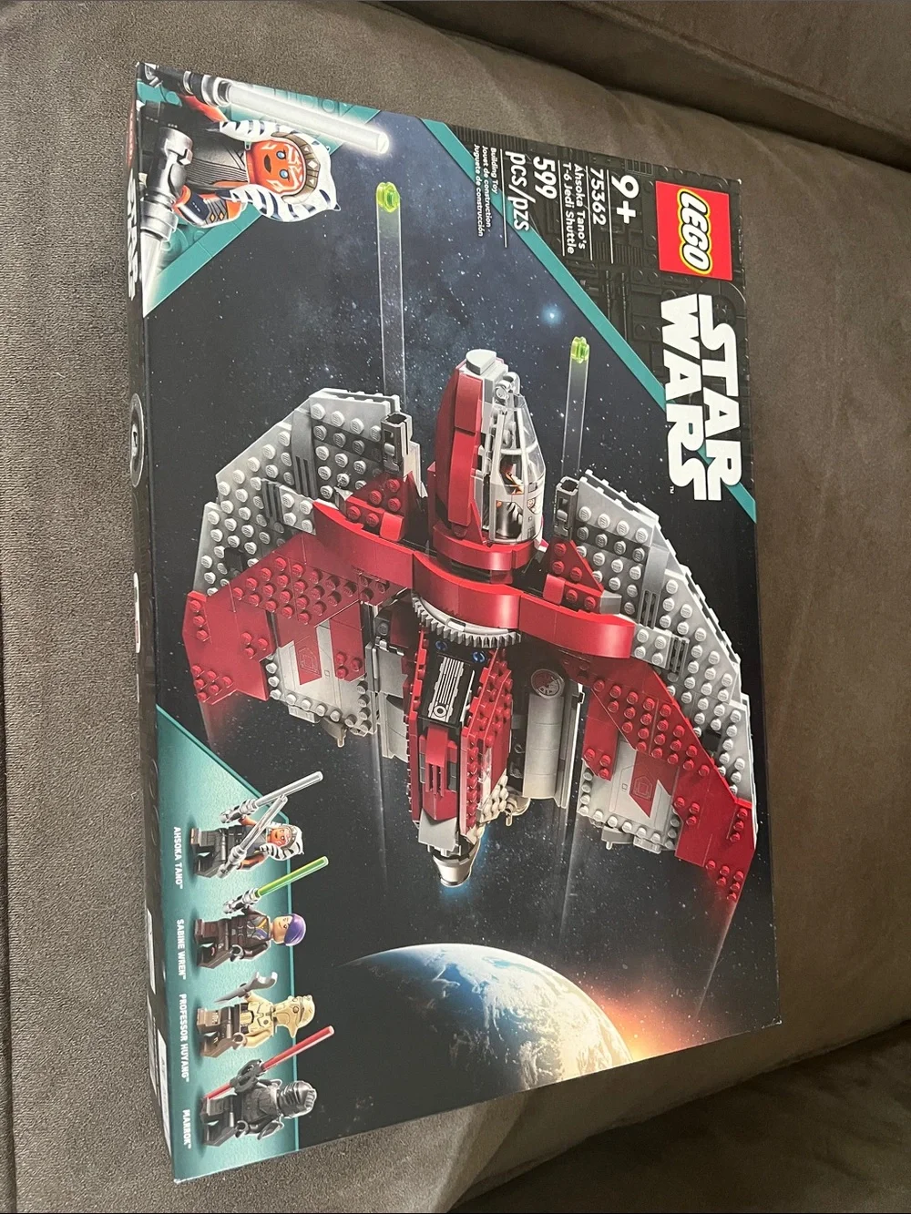 LEGO Star Wars Red and Gray Sith Inquisitor Starfighter Building Set
